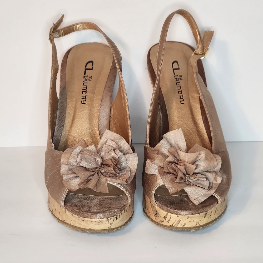 Sling Back Wedges